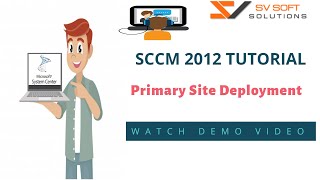 MICROSOFT SCCM Tutorial  System Center 2012 Primary Site Deployment [upl. by Reeve]