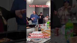 Family thanksgiving thanksgivingdinner happythanksgiving trumpdance thanksgivingfeast [upl. by Ylenaj]