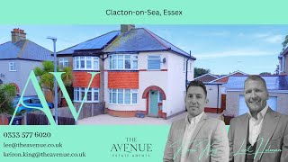 FOUR BEDROOM PROPERTY IN CLACTONONSEA  THE AVENUE ESTATE AGENTS [upl. by Blynn]