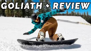 Bataleon Goliath Plus Snowboard Review [upl. by Eedna]