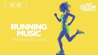 60Minute Running Music 150 bpm32 count [upl. by Aeriel]