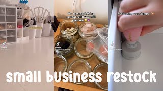 relaxing small business restock a s m r tiktok compilation [upl. by Nivra]