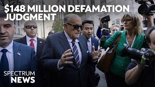 Rudy Giuliani appears in court after missing deadline to surrender assets  Spectrum News [upl. by Lesko]