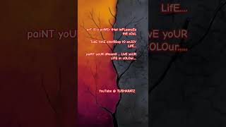 Watch Sketch on YouTube paint your life colourful music song [upl. by Gleich]