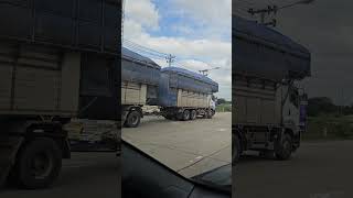 Heavy Hauler on the road in Thailand shorts driving truck [upl. by Wampler884]