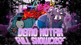 PIBBY APOCALYPSE DEMO HOTFIX SHOWCASE  Friday Night Funkin Mod [upl. by Sidoney133]