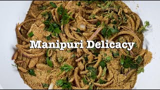 How to Cook the Manipuri Snack Chengsu  Ahabi  Manipuri Recipe  Northeast Indian Recipes [upl. by Suzann]