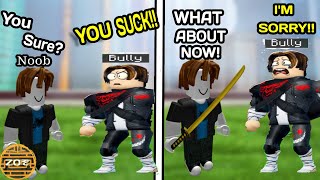 So I Disguised Myself as a Noob on Roblox ZOぞ [upl. by Boothman258]