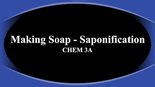 Making Soap  Saponification [upl. by Ardien]