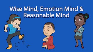 DBT Skills Wise Mind Emotional Mind amp Reasonable Mind [upl. by Darin82]