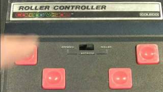 Classic Game Room reviews COLECOVISION ROLLER CONTROLLER [upl. by Ahsienyt67]