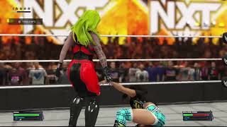 WWE 2K24 NXT Abadon vs Roxanne Perez [upl. by Baseler]