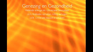 CD Genezing en Gezondheid Introductie A [upl. by Naillik968]