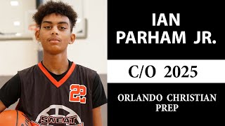 Ian Parham Jr co 2025  Sweat Equity Basketball Combine Highlights [upl. by Iteerp]