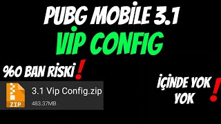 PUBG MOBİLE 31 VİP CONFİG  PUBG MOBİLE 60 FPS CONFİG 31  PUBG MOBİLE FPS ARTTIRMA [upl. by Eelreveb]