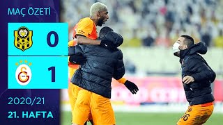 ÖZET Y Malatyaspor 01 Galatasaray  21 Hafta  202021 [upl. by Rizzi285]