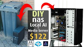 Building a 122 DIY NAS Local AI and Media Server  True Nas Ollama Jellyfin Home Assistant [upl. by Ynaffyt]