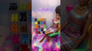 Barbies Boogie Shoes 👠👢👟barbieshoes barbiedoll [upl. by Gerry]