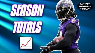 8 Segments of Fantasy Fun Season Totals Player Combos amp More  2024 Fantasy Football Advice [upl. by Nally]