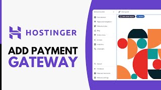 How to Add Payment Gateway in Hostinger Website Builder 2024 [upl. by Sausa431]