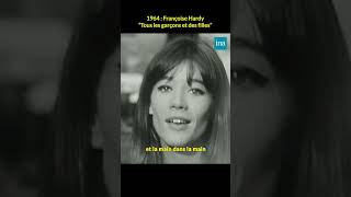 Françoise Hardy quotTous les garçons et les fillesquot ❤️ INA shorts [upl. by Natam]