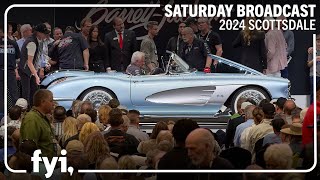 2024 SCOTTSDALE SUPER SATURDAY BROADCAST Part 1  Saturday January 27  BARRETTJACKSON AUCTION [upl. by Anitreb778]