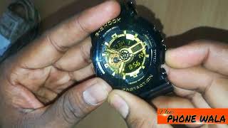 How to Adjust Time on ALL GSHOCK Watch Analog amp Digital in HINDI [upl. by Naharba]