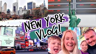 THE NEW YORK VLOG PART 1 Travel Day Ellens Diner Central Park Times Square amp Rae Dunn Hunting [upl. by Wernsman]