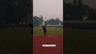 Javelin Throw by U14  3967mtr  trending youtubeshorts [upl. by Lapotin587]