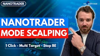 Configurer NanoTrader en mode scalping [upl. by Nnylak]