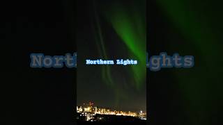 Northern Lights Aurora borealis IcelandReykjavík [upl. by Renzo]