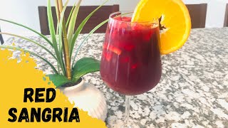 HOW TO MAKE AUTHENTIC RED SANGRIA  SANGRIA RECIPE  COMO HACER UNA SANGRIA ROJA [upl. by Scharaga459]