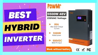 Best PowMr Hybrid Solar Inverter [upl. by Analiese]