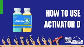 How to use Activator D in your pool [upl. by Ellirpa203]