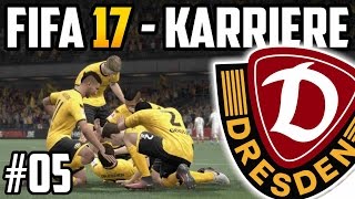 AUF GEHTS  2 BUNDESLIGA  FIFA 17 Dynamo Dresden Karriere Lets Play 05 [upl. by Derrik]