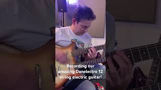 danelectro 12stringguitar music recordingstudio recordingmusic electricguitar doubleneck [upl. by Alrrats]