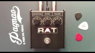 PROCO RAT2 PEDALE DISTORSORE ANALOGICOPROCO RAT 2 DISTORSION PEDAL STOMPBOX DRIVE AND FUZZ [upl. by Idhem]