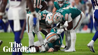 It sucks Miami Dolphins react after Tua Tagovailoas latest concussion [upl. by Oilime]