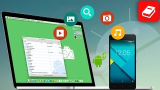 Cómo pasar archivos de Mac a Android [upl. by Aletse80]