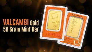 The Valcambi Gold 50 Gram Mint Bar  BOLD Precious Metals [upl. by Nessie]