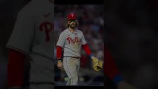 Bryce Harper is the goat music nfl youdonthavetosayyouloveme baseballplayer baseball [upl. by Artep]