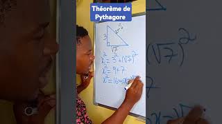 Le théorème de Pythagore maths mathematiques pythagorastheorem mathematics matheducation [upl. by Yeleen]