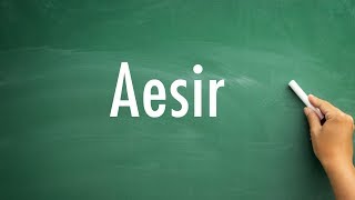 How to pronounce aesir  aesir pronunciation [upl. by Sitelc]