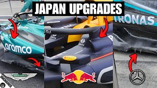 What Every F1 Team Has Upgraded Or Brought To The Japan GP [upl. by Mehalek]