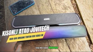 kisonli vs jovitech  speaker bluetooth portable 100 ribuan [upl. by Alpert808]