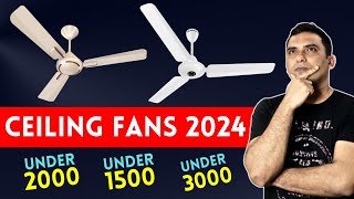 Best Ceiling Fan 2024 in India I Best BLDC Fan in India 2024 I Best Ceiling Fan Under 1500 [upl. by Threlkeld]