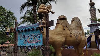 The Magic Carpets of Aladdin  Magic Kingdom Walt Disney World [upl. by Nnylhtak]