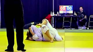 Mackenzie Dern vs Evelyne Dery  Abu Dhabi NorthAmerican Trials 26 feb 2012 [upl. by Ahscrop]