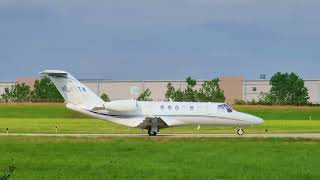 2022 Textron Cessna 525B CitationJet CJ3 Takes Off From New Century AirCenter JCIKIXD  N567TW [upl. by Butta]