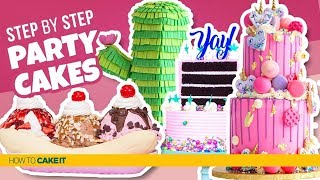 4 Perfect PARTY CAKES  Compilation  How To Cake It [upl. by Baer]